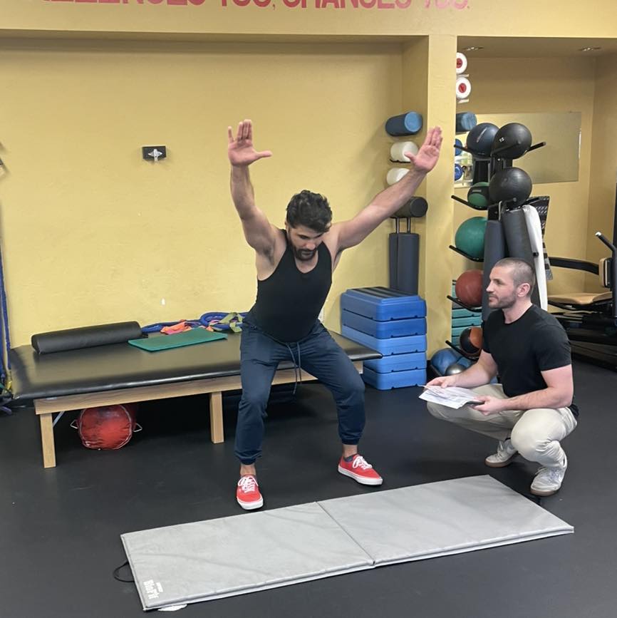 Functional movement screen - deep squat pattern